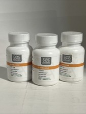 3x SOS Supplements L-Theanine 100mg Reduce Stress 120ct 360 Total Exp 12/26