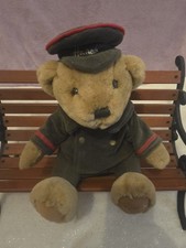 Harrods Plush Teddy Bear Doorman in Uniform