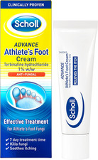 Scholl Advance Athlete'S Foot Cream, 15G Antifungal Treatment Cream Kills Fungi