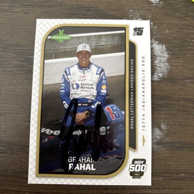 Graham Rahal 2024 Parkside IndyCar Series #127 Autographed Signed 