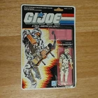 Vintage G.I. Joe 1988 Storm Shadow Figure Uncut File Cardback Bubble Blister