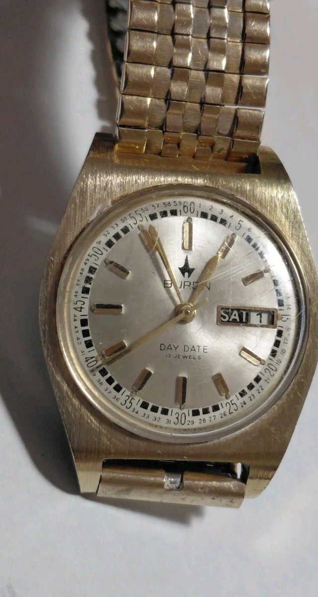 Buren Stainless Steel Band Wristwatches for sale | eBay display picture 2