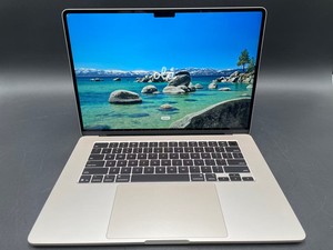 【美品】Apple MacBook 15インチ M4 24GB/1TB シルバー MacBook Air、15インチ、M5チップ、10コアCPU、10コアGPU、シルバー