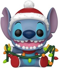 Funko POP! Figura Vinilo Disney: Stitch Holiday - Stitch with Lights [Juguete Nuevo]