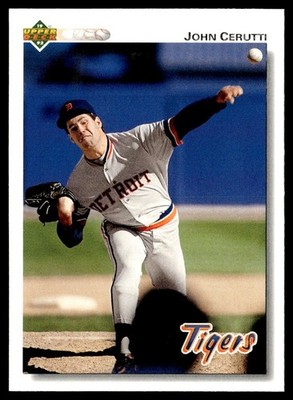 1992 Upper Deck John Cerutti Detroit Tigers #487
