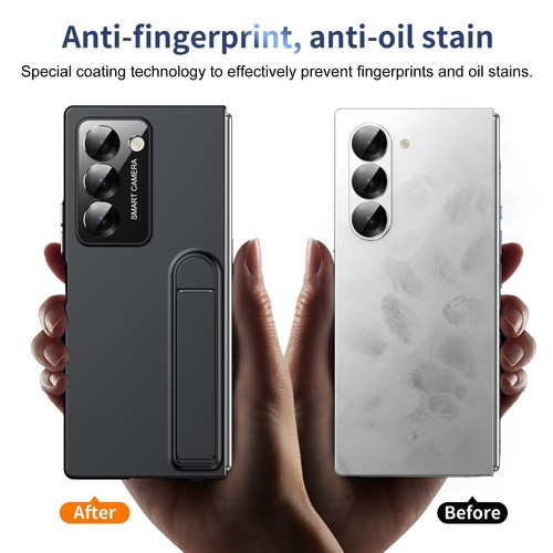For Samsung Z Fold 7/6/5/4/3 Shockproof Kickstand Slim Rugged Case w/ Front Film - Picture 16 of 71