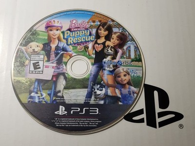 --DISC ONLY-- Barbie & Her Sisters Puppy Rescue (Playstation 3, PS3)
