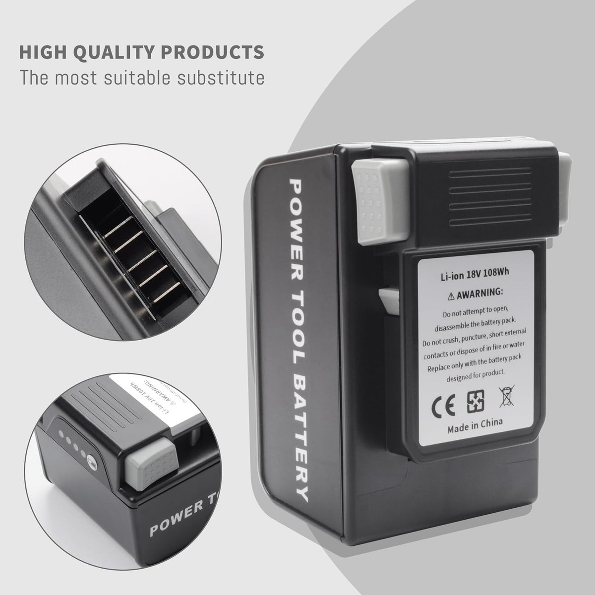 Vhbw batteria compatibile con Hoover RBC050011, RBC070