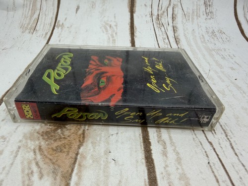Open Up and Say...Ahh! by Poison (Cassette, 1988, Capitol) - Picture 5 of 5
