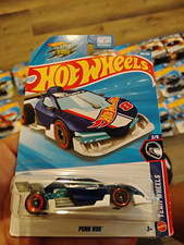 Hot Wheels Punk Rod 2021 1:64 Diecast Blue/White Car Unopened