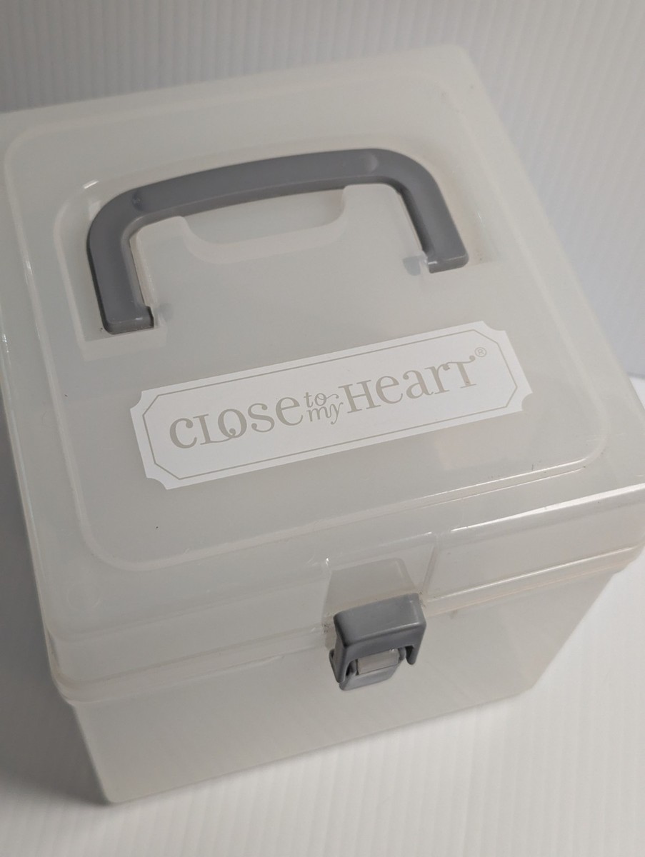 CTMH クロスマイハート白カードストック Close To My Heart CTMH Stamp Storage Box With Dividers | eBay