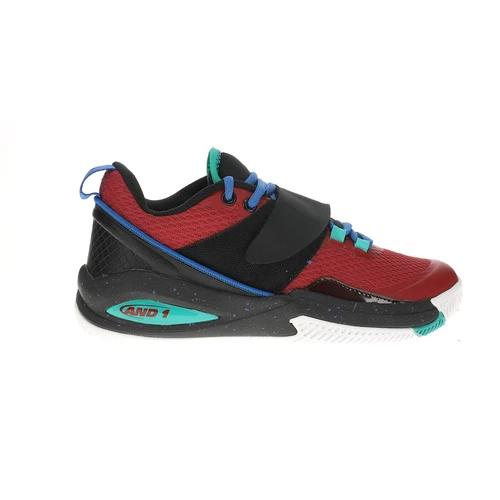 AND1 Gamma 3.0  Basketball  Mens Black, Red Sneakers Athletic Shoes AD90106M-RBM