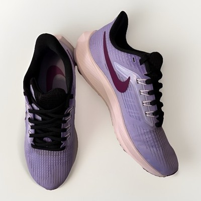Nike Air Zoom Pegasus 39 Women's Running Shoes Purple Pulse DX8942-500 Size 9
