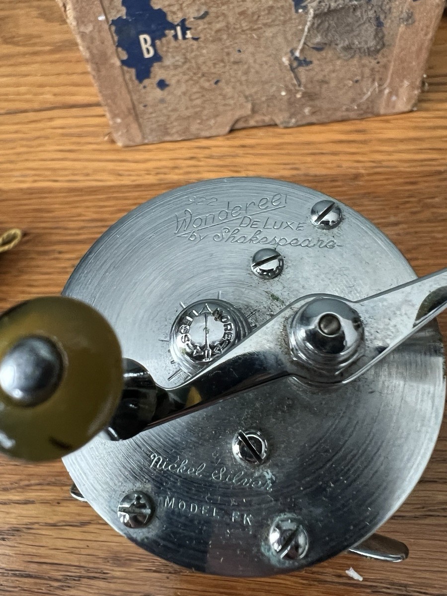 SHAKESPEARE MODEL 1922 DE LUXE WONDEREEL REEL W /BOX | #131951433