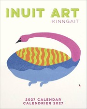 Mini Wall Calendar 2027, Inuit Art: Kinngait, 12 Months, Grid Design 1 EA