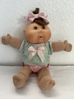Vintage Cabbage Patch Play Along Doll 2004 Brown Eyes/Hair 14” Original Outfit
