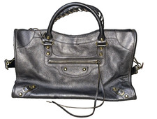 BALENCIAGA LE Medium City Vintage Anthracite ...