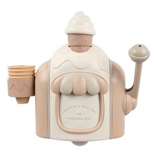 Baby Bath Toy Ice Cream Foam Maker Bubble Machine Bath Toy Bathtub Toy