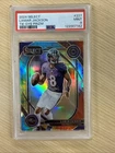 Lamar Jackson-2024 Select Tie-Dye First On Print 1/25. PSA 9-Baltimore Ravens