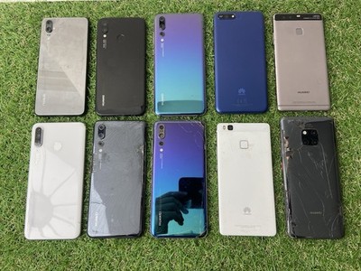 10x Huawei - Smartphone Restposten UNGETESTET / ALS ERSATZTEIL VERKAUFT (C27)