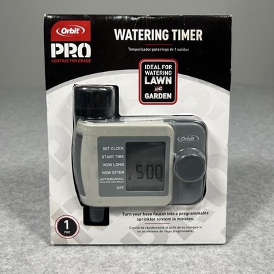 Orbit Pro Wireless Programmable 1-Port Water Faucet Sprinkler Timer Lawn Garden