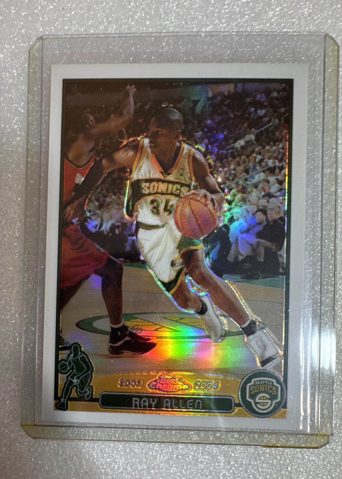 2003-04 Topps Chrome - Ray Allen #48 Refractor