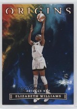 2023 Panini Origins WNBA Blue 26/75 Elizabeth Williams #34 11ba