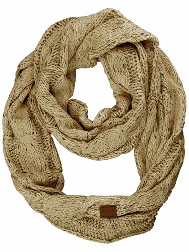 ¡NUEVO! Bufanda CC Suave Grueso Cálido Pullover Tejido Bufanda Capucha Infinita Capucha Bufanda - Imagen 99 de 170