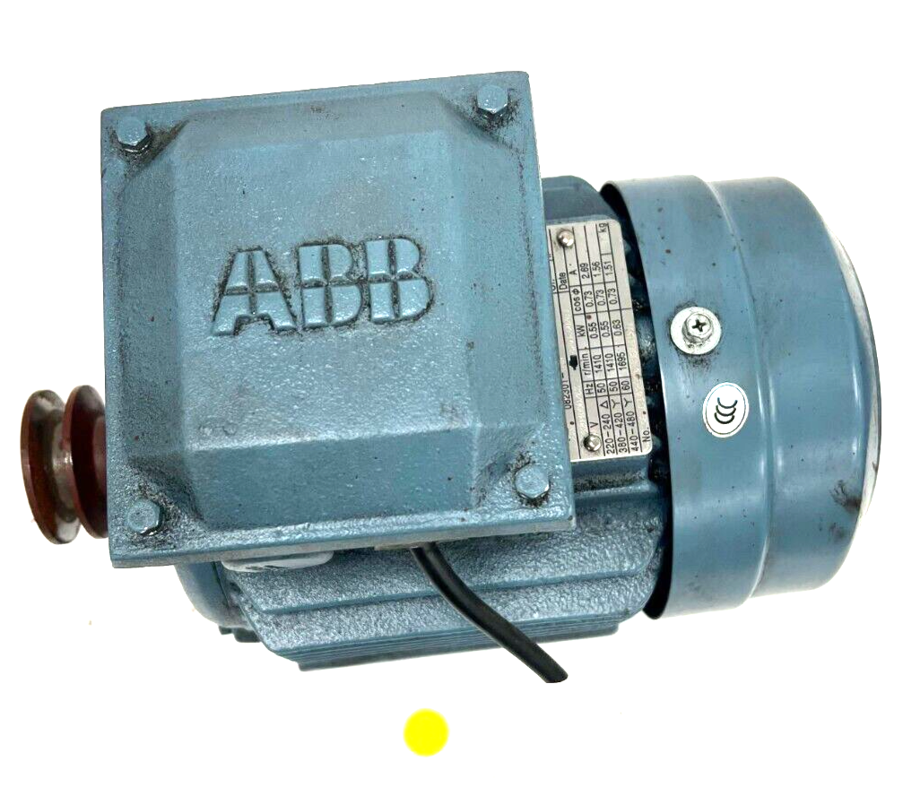 ABB MOTORS M2QA80M4A MOTOR VOLTS 220-240 HZ 50 R/MIN 1410 KW ABB MOTORS M2QA80M4A MOTOR VOLTS 220-240 HZ 50 R/MIN 1410 KW