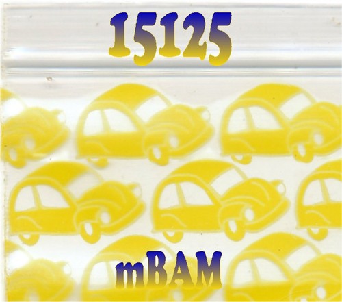 100 CABBIES CARS TAXIS LOT APPLE MINI ZIP BAGGIES Sizes 1010 to 2020 - Picture 7 of 11