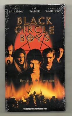 Black Circle Boys VHS Donnie Wahlberg Scott Bairstow Eric Mabius