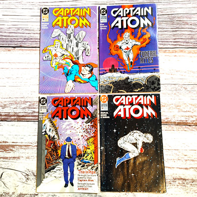 Captain Atom Lot of 4. #'s 46-47 and 51-52. DC Comics 1990-1991.