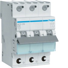 Hager Leistungschutzschalter MCN wählbar MCS Serie