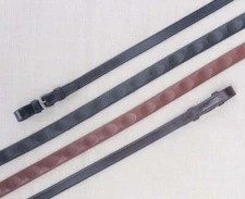 KL Select Red Barn Thumb Grip Reins