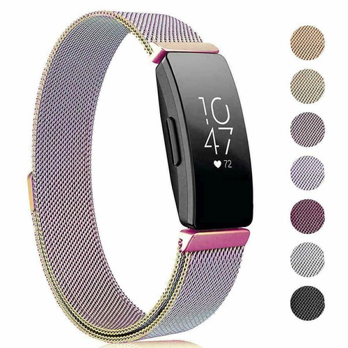 Mesh Metal Watch Band Milanese Magnetic For Fitbit Inspire /HR / Inspire 2 - Bild 3 von 33