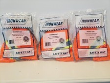 Safety Booney Hat Ironwear x 3 Silver Reflective Tape Size LG/XL Visibility