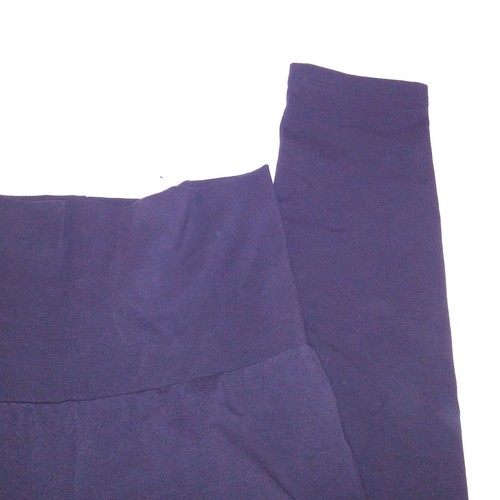 Land's End Leggings Pants Womens XS 2-4 Black Solid Stretch - Picture 4 of 11