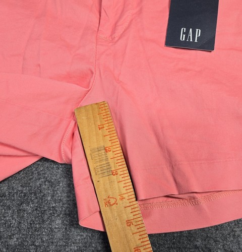 Neu mit Etikett Gap Pink Girlfriend Stretch Twill Shorts Größe 12 Maße angegeben - Bild 8 von 11