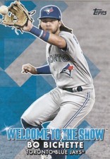 BO BICHETTE TOPPS WELCOME TO THE SHOW BLUE TORONTO BLUE JAYS #43 2022 22
