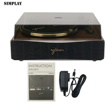 Syitren PARON II LP Record Player Bluetooth Vinyl Record Player with Speakers