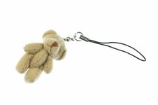 Teddy Bear Mobile Phone Pendant Miniblings Phone Jewelry Plush Bear Brown