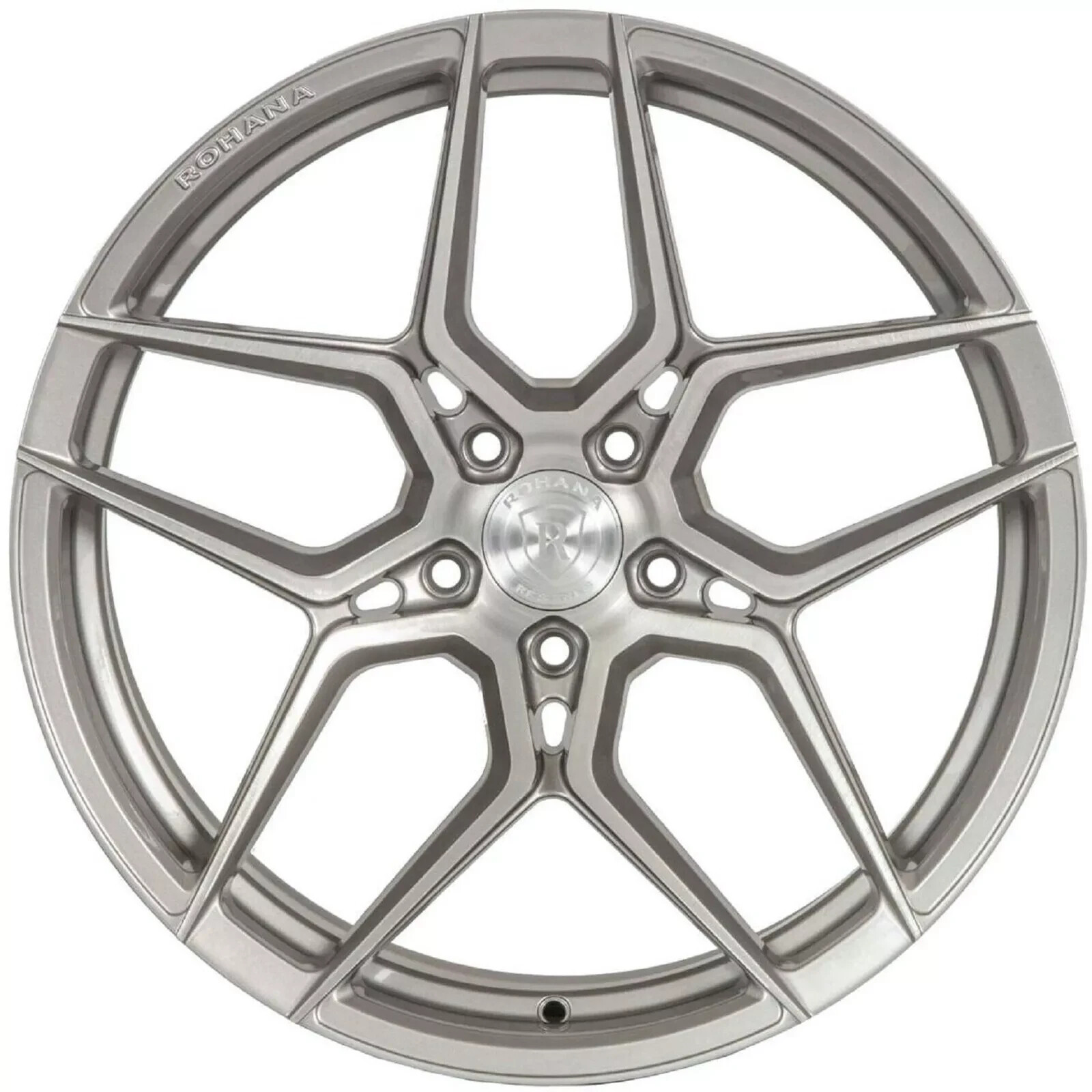 20” ROHANA RFX11 BRUSHED TITANIUM CONCAVE WHEELS FOR AUDI R8