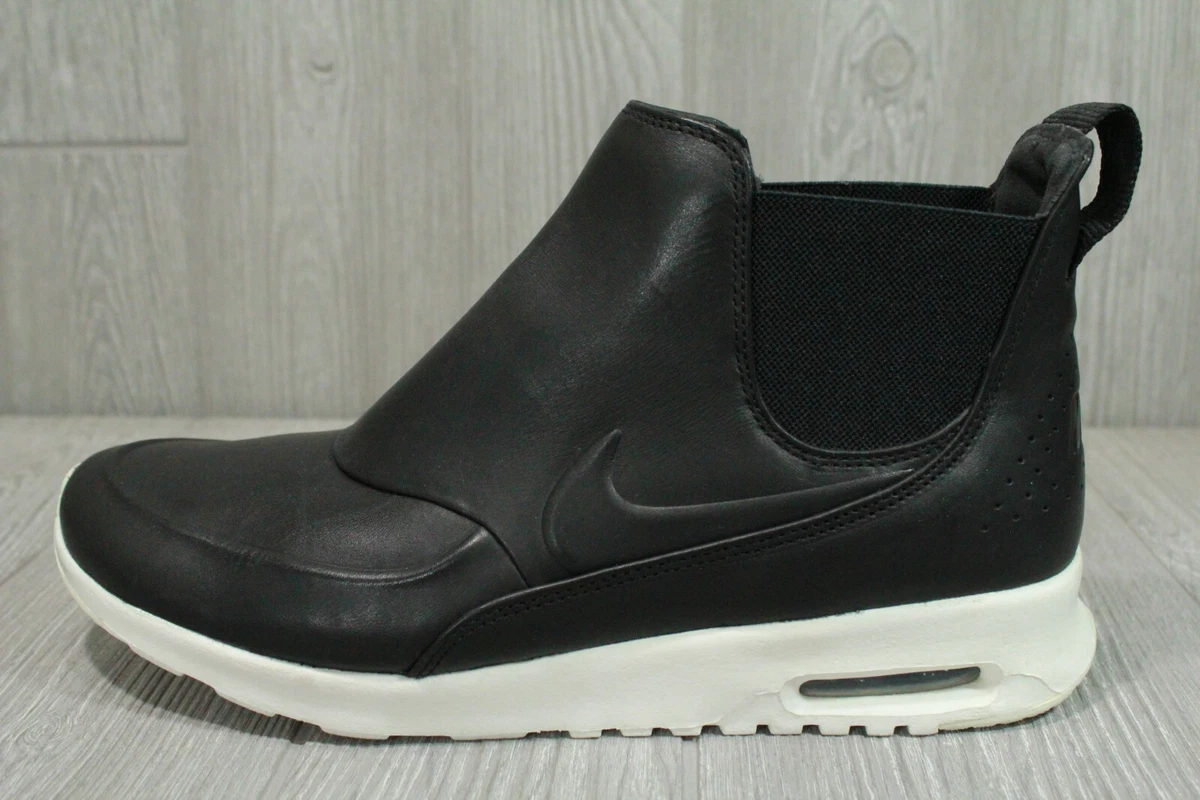Nike Air Max Thea Mid Women s Size 7.5 12 Black Black Sail Shoes