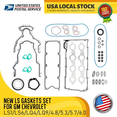 Engine Conversion Gasket Set 12558177 For GMC Sierra 2500HD 1500 2500 5.3 US