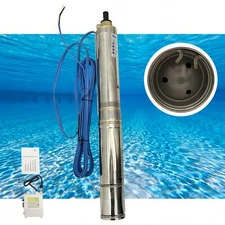 110V 1100W Deep-well pump 4" Electric Submersible Pump Water Pump