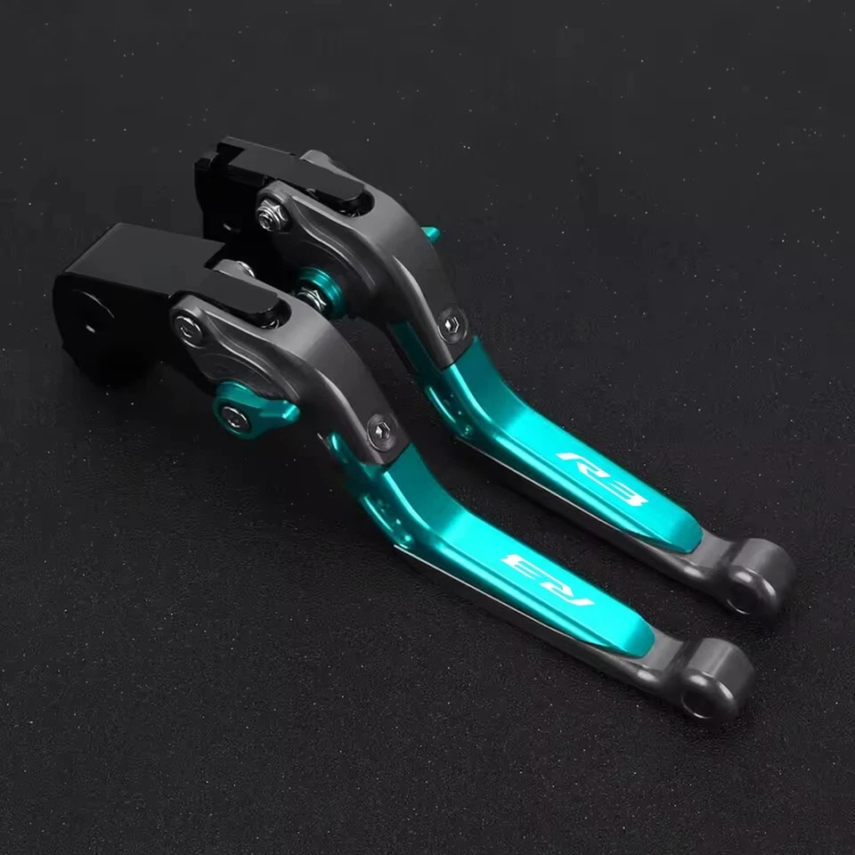 Регулируемые выдвижные складные рычаги тормозного сцепления для Yamaha YZF-R3 YZF R3 CNC - Изображение 4 из 4