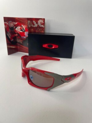 Oakley Pit Boss Elite Ducati Red Sunglasses with Box Limited