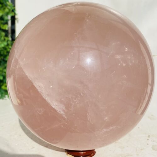 Natural Pink Rose Quartz Sphere Crystal Ball Reiki Healing 4640g - Picture 10 of 16