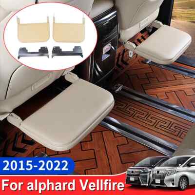 For 15-23 Toyota Alphard Vellfire Second Row Seat Rest Pedal Interior Upgrade