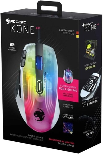 Kone XP 3D Lighting Gaming Mouse with 19K DPI Optical Sensor, 4D Krystal Wheel, - Picture 6 of 7